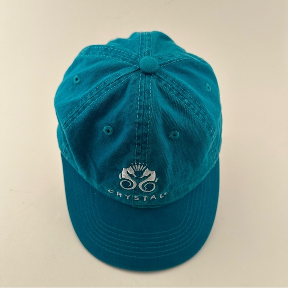 Exclusively Crystal Unisex Dad Hat Embroidered Logo Adjustable Strap Back Cap - Picture 3 of 9